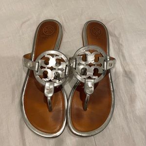 Tory Burch Metallic Miller Sandal